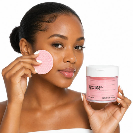 GlowBounce™ Collagen Gel Toner Pads.