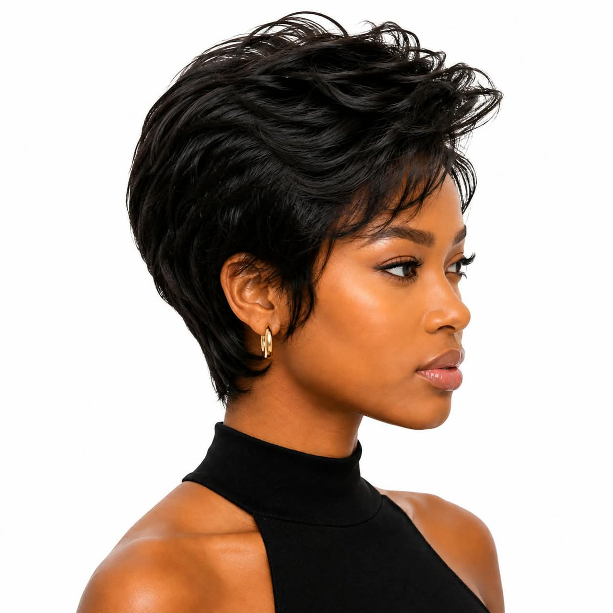 Playful Pixie™ Human Hair Pixie Wig