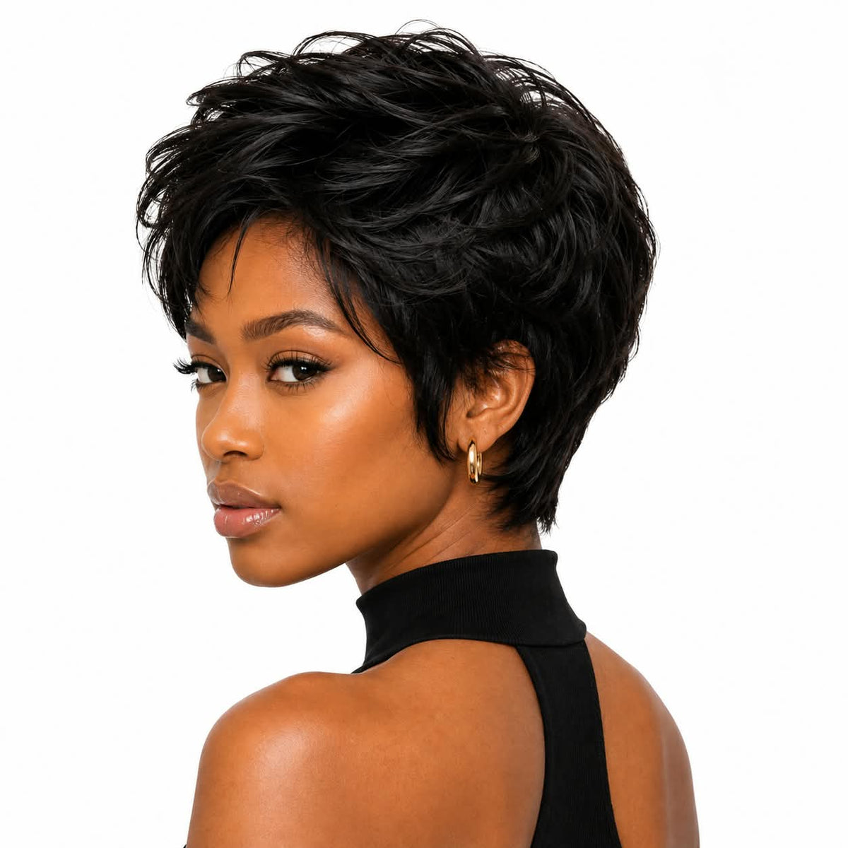 Playful Pixie™ Human Hair Pixie Wig