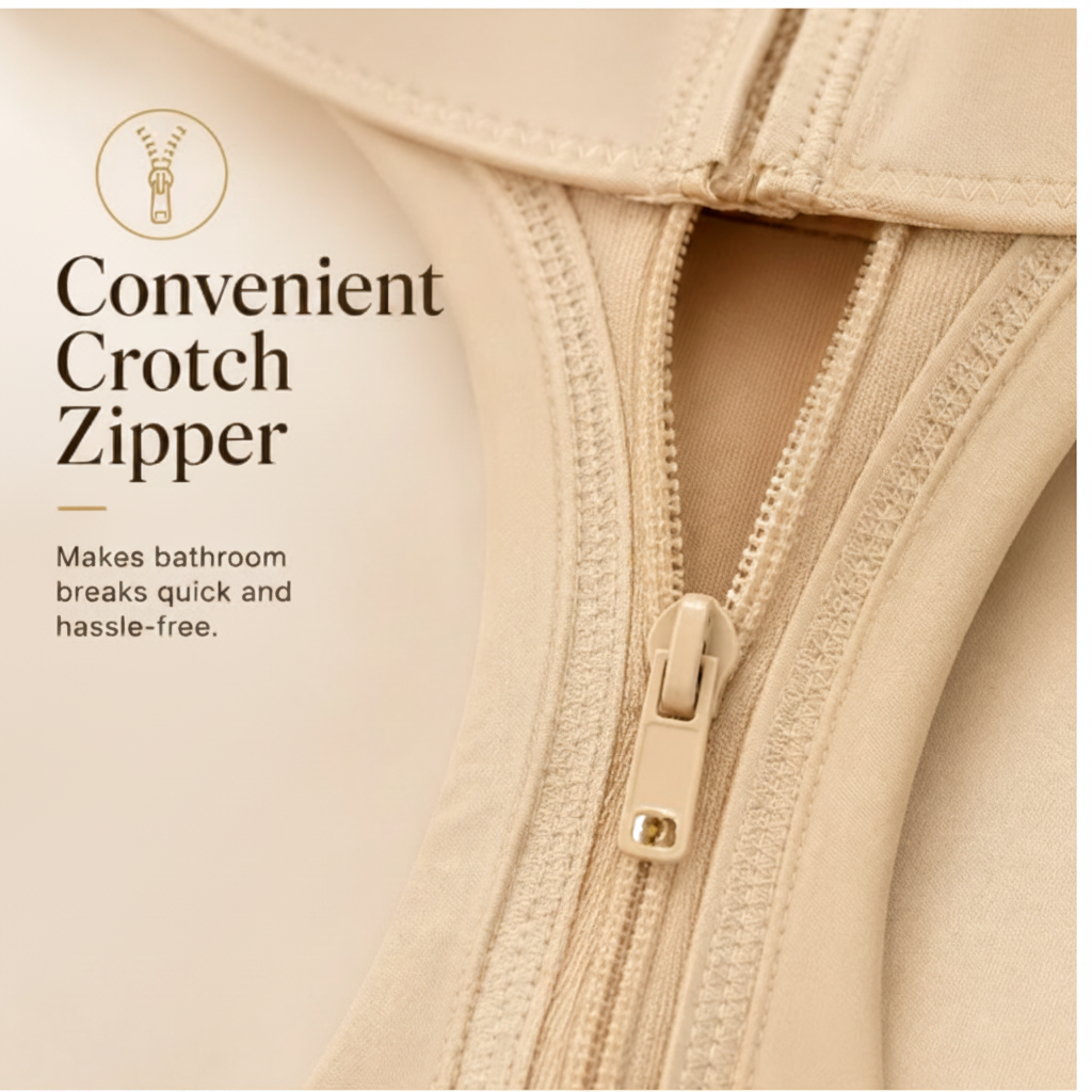 Convenient Crotch Zipper – No Circle