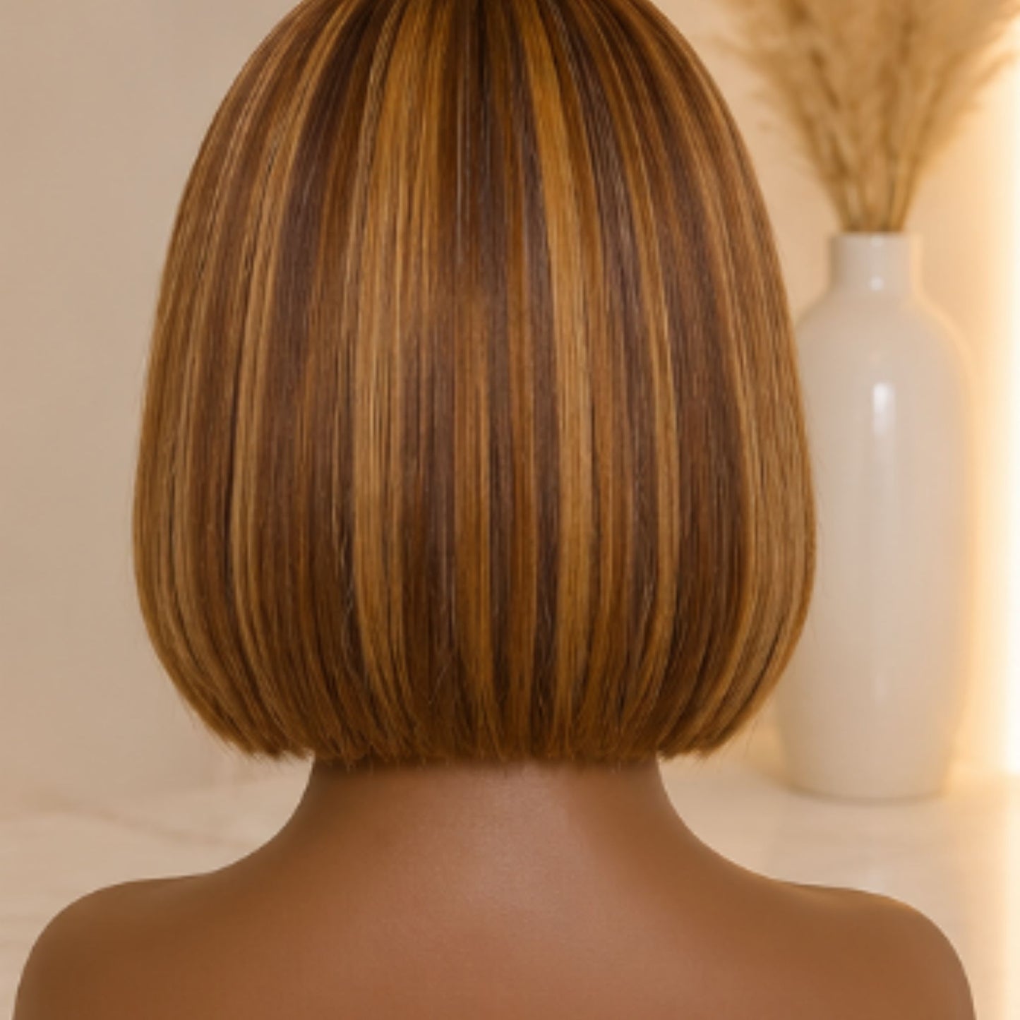 HoneyGlow™ Blonde Bob Lace Front Wig | 8 Inch