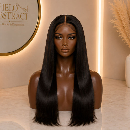 Silk Luxe™ 18 Inch Straight Human Hair Wig