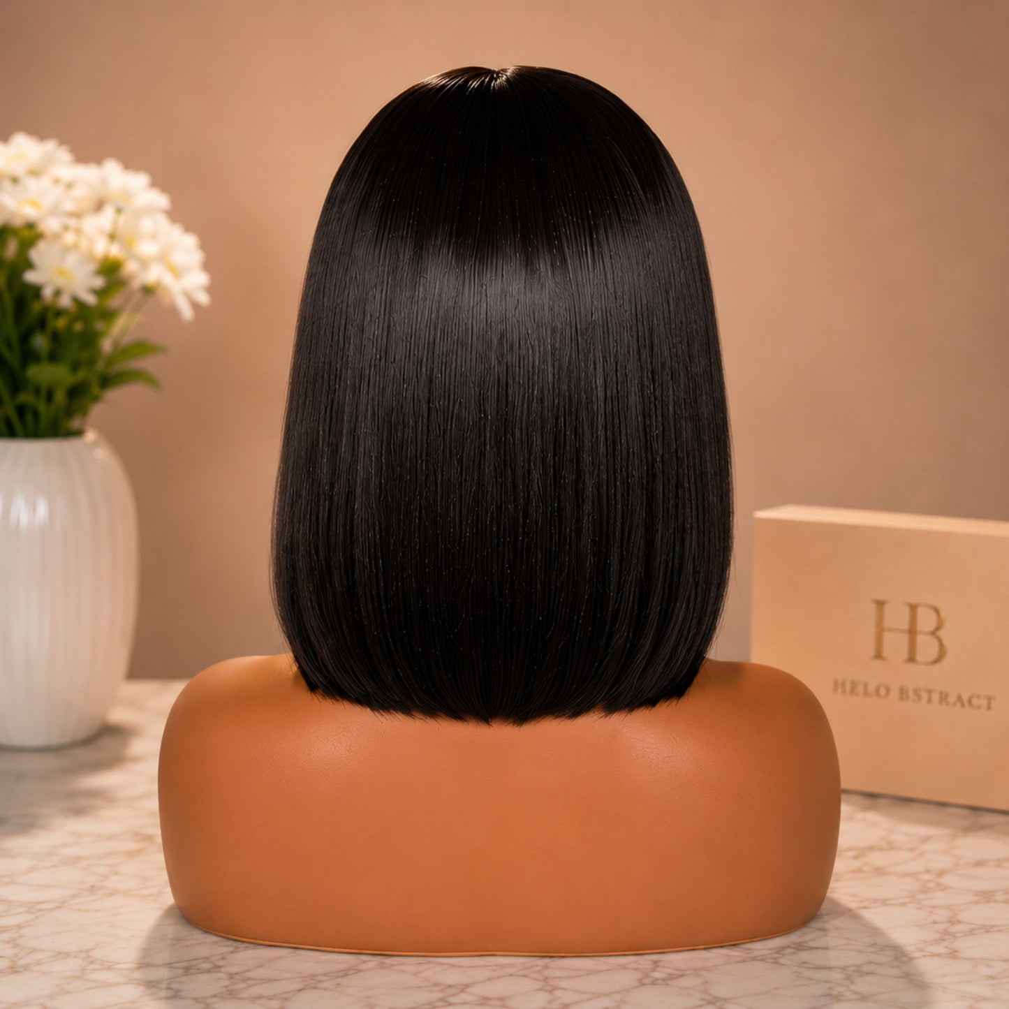 Premium Black™ HD Lace Front Bob Wig | 10 Inch